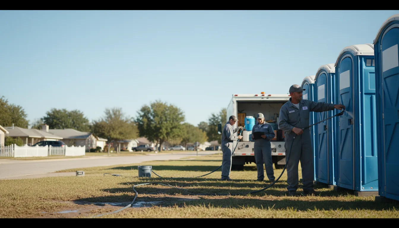 Long-Term Portable Toilet Rental in Golden, OK near me